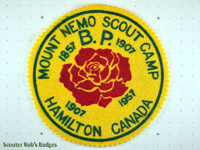 Click to enlarge 1957 Mount Nemo Scout Camp
